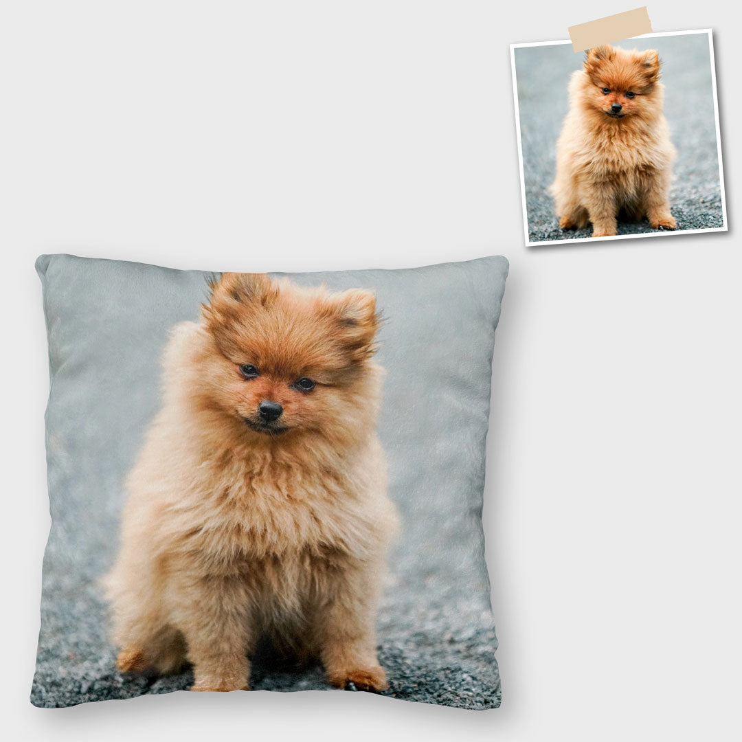kissen mit foto personalisieren hund