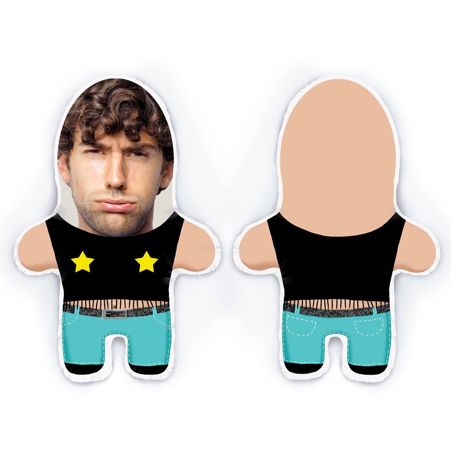 Personalisierbare Mini Me Sheriff - Dein Lieblingskissen - Personalisierte Formkissen