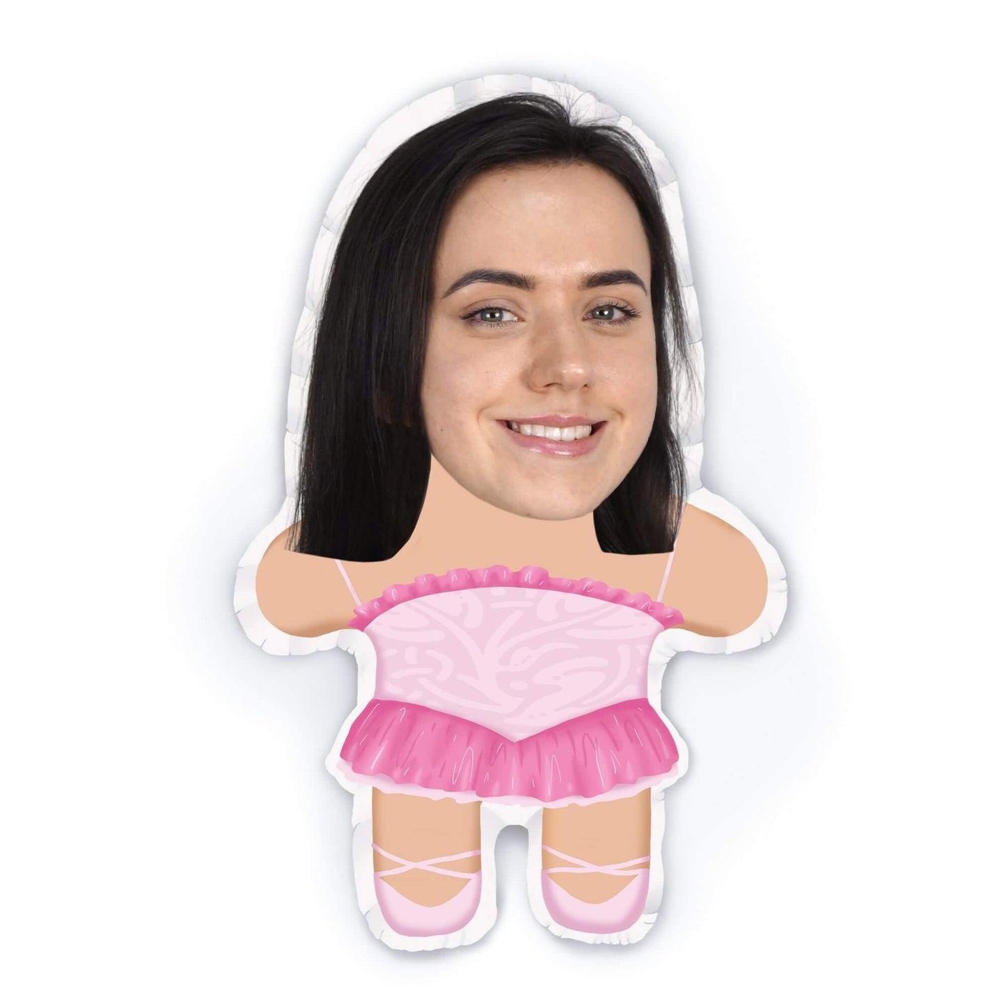 Personalisierbare Mini Me Doll Ballerina - Dein Lieblingskissen - Personalisierte Formkissen