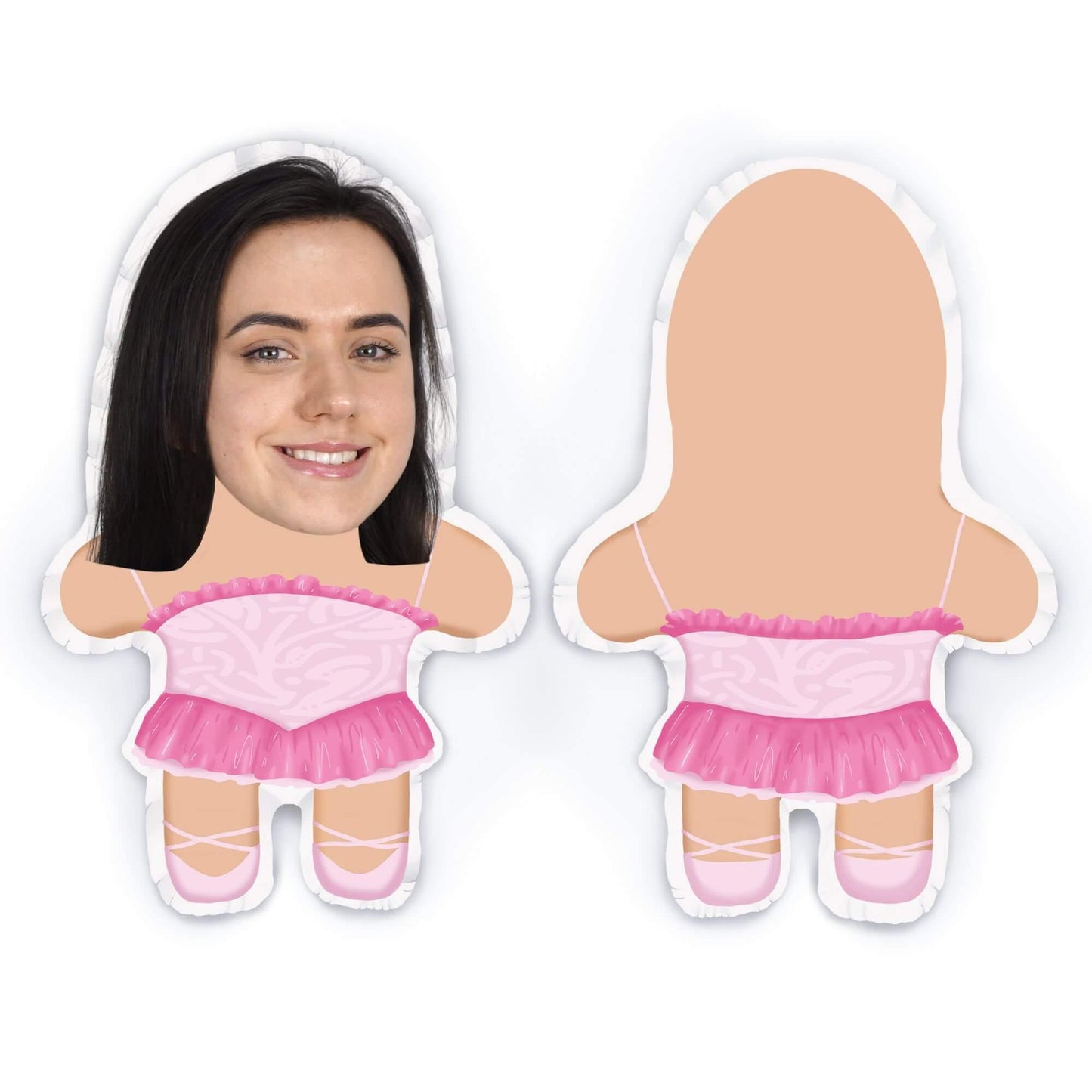 Personalisierbare Mini Me Doll Ballerina - Dein Lieblingskissen - Personalisierte Formkissen
