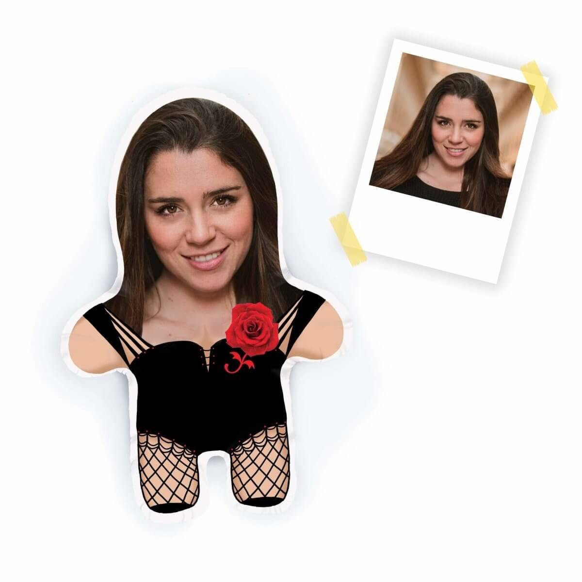 Personalisierbare Mini Me Doll Sexy Lady - Dein Lieblingskissen - Personalisierte Formkissen