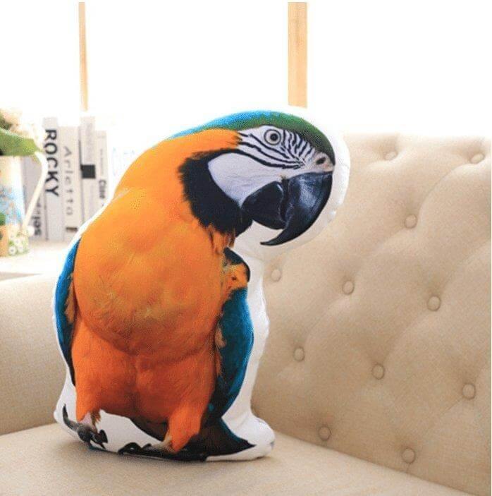 Personalisiertes Vogelkissen - Dein Lieblingskissen - Personalisierte Formkissen