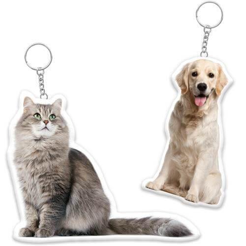 Schlüsselanhänger (Gleiches Foto wie beim Kissen) - Dein Lieblingskissen - Personalisierte Formkissen