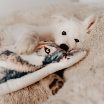 deinlieblingskissen personalisiertes hundekissen