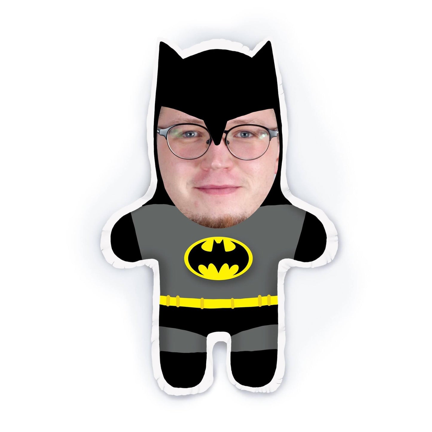 Personalisierbare Mini Me Doll Batman - Dein Lieblingskissen - Personalisierte Formkissen