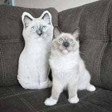 Lade das Bild in den Galerie-Viewer, Personalisiertes Katzenkissen - Dein Lieblingskissen - Personalisierte Formkissen