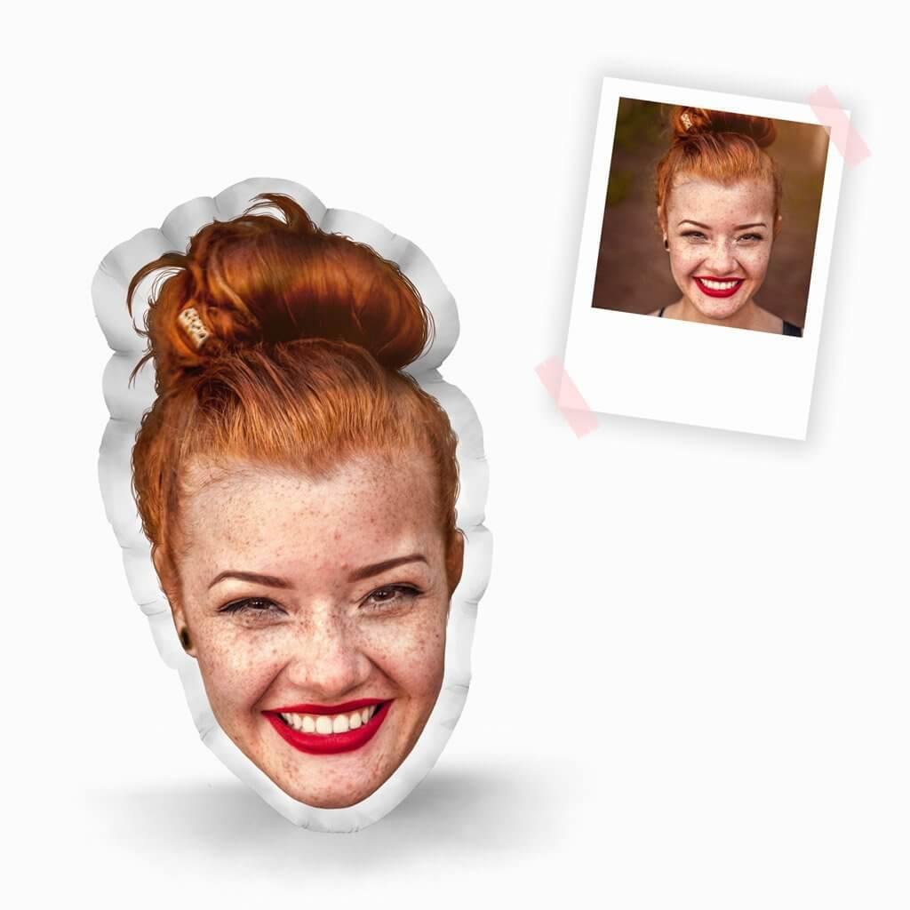 Personalisiertes Gesichterkissen - Dein Lieblingskissen - Personalisierte Formkissen Gesichtskissen