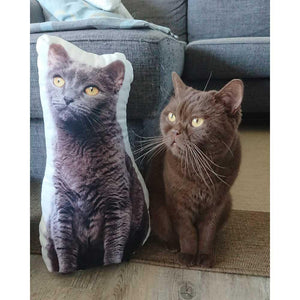 Personalisiertes Katzenkissen - Dein Lieblingskissen - Personalisierte Formkissen