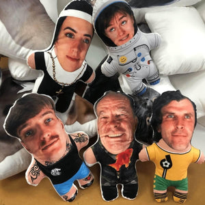 Personalisierbare Mini Me Doll Katzenliebhaber - Dein Lieblingskissen - Personalisierte Formkissen