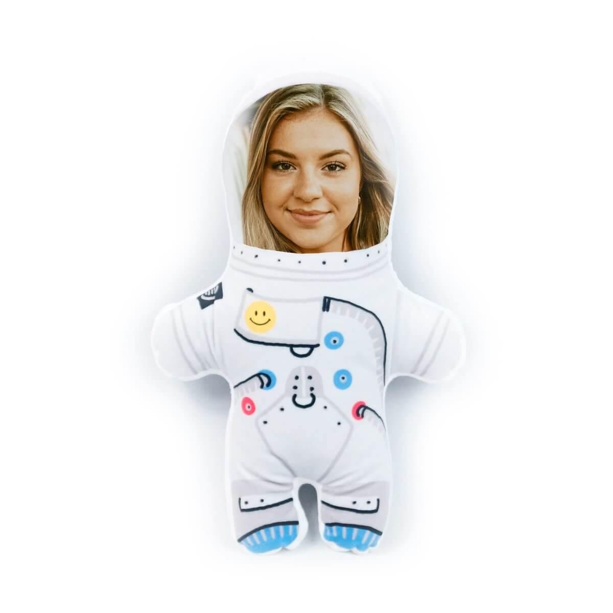 Personalisierbare Mini Me Doll Astronaut - Dein Lieblingskissen - Personalisierte Formkissen