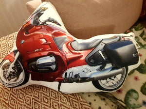 Personalisiertes Motorradkissen - Dein Lieblingskissen - Personalisierte Formkissen