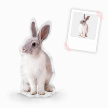 Lade das Bild in den Galerie-Viewer, Personalisiertes Kaninchenkissen - Dein Lieblingskissen - Personalisierte Formkissen