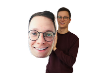 Lade das Bild in den Galerie-Viewer, Personalisiertes Gesichterkissen - Dein Lieblingskissen - Personalisierte Formkissen Gesichtskissen