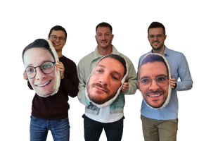 Personalisiertes Gesichterkissen - Dein Lieblingskissen - Personalisierte Formkissen Gesichtskissen